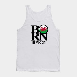 BORN Newport Wales Tank Top